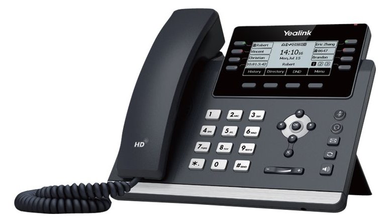 Yealink SIP-T43U - VoIP-Telefon mit Rufnummernanzeige