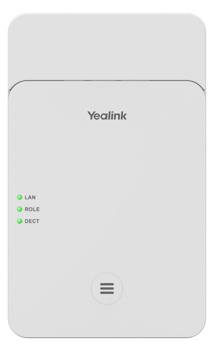 Yealink W75 Mini MC - Basisstation für schnurloses Telefon/VoIP-Telefon mit Rufnummernanzeige/Anklopffunktion