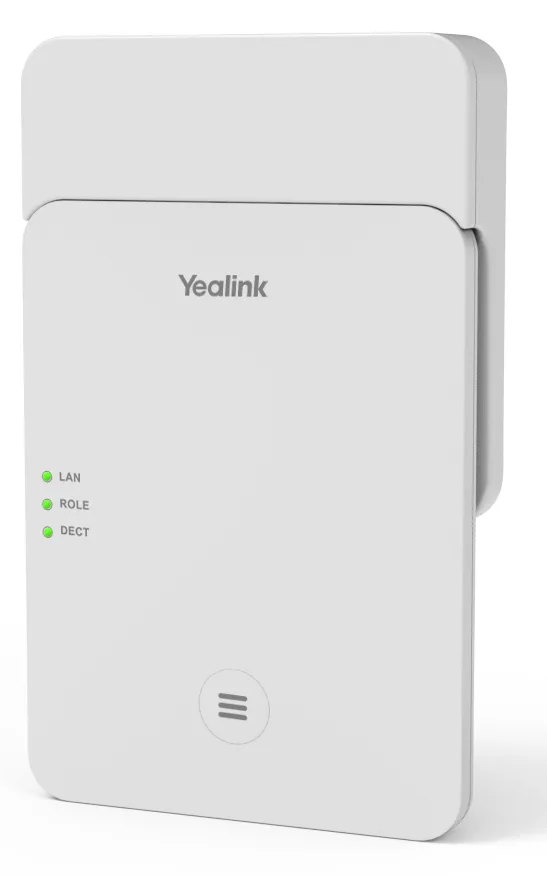 Yealink W75 Mini MC - Basisstation für schnurloses Telefon/VoIP-Telefon mit Rufnummernanzeige/Anklopffunktion, Ansicht 4