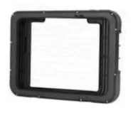 Zebra 8 Rugged Frame with IO Adapter - Stoßstange für Tablet - widerstandsfähig - 8 - für Zebra ET50 (8.3 Zoll), Ansicht 2