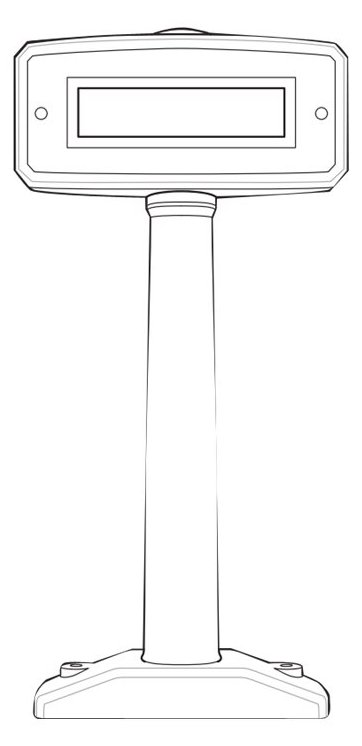Zebra Barcodescanner-Ferndisplay - für Zebra MP6000 Long