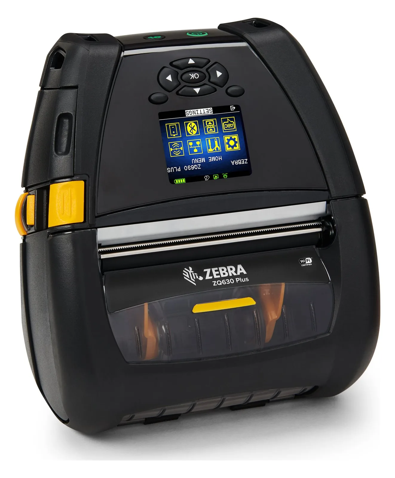 Zebra DT Printer ZQ630 Plus English fontsBT 4. - Drucker - 203 dpi, Ansicht 2