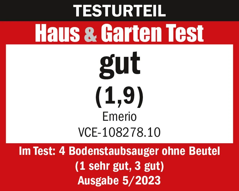 Emerio VCE-108278.10 - Staubsauger - Kanister, Ansicht 4