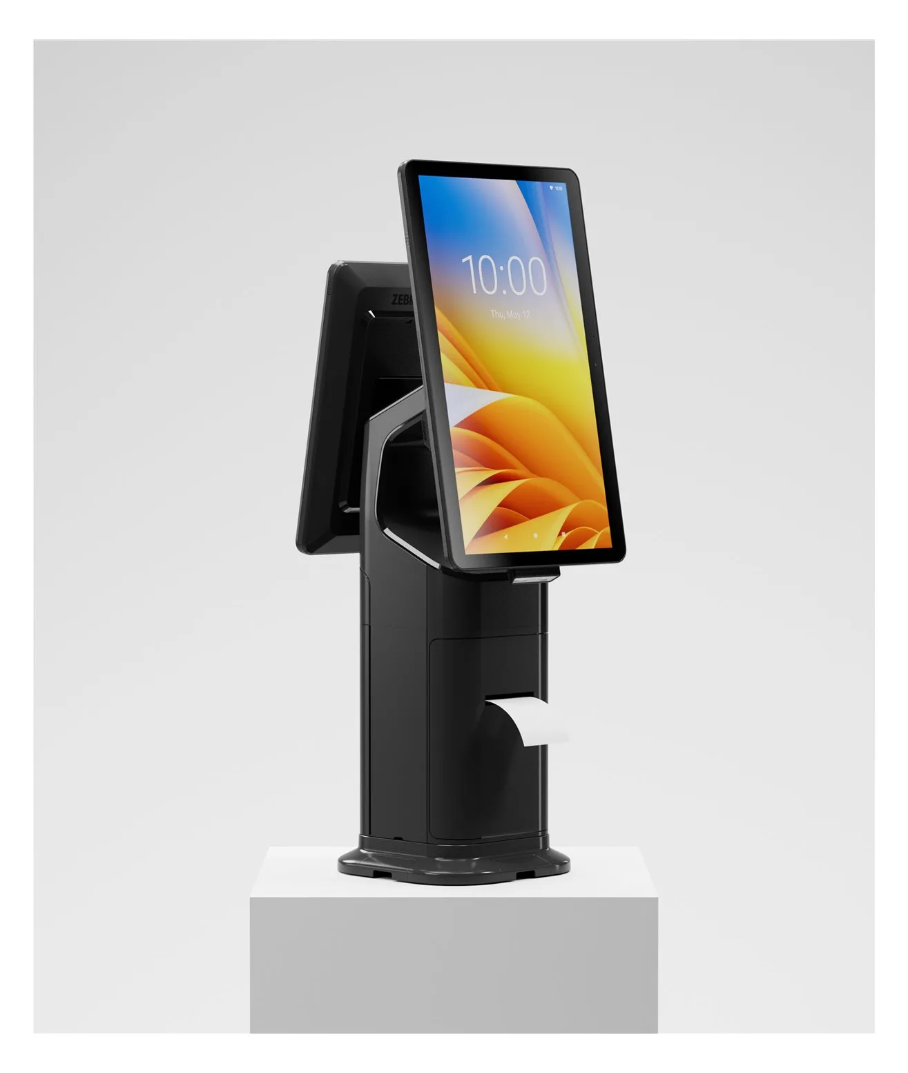 Zebra KC50 - Kiosk - 1 5430 - RAM 6 GB - Flash 64 GB - 1GbE, Bluetooth, Wi-Fi, Bluetooth, NFC - Monitor: LED 15, Ansicht 3