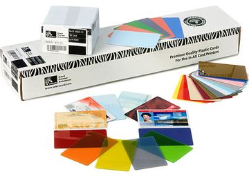 Zebra Polyvinylchlorid (PVC) - 10 mil - CR-80 Card (85.6 x 54 mm) von LumaTech