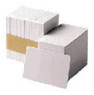 Zebra Polyvinylchlorid (PVC) - weiß - CR-80 Card (85.6 x 54 mm)