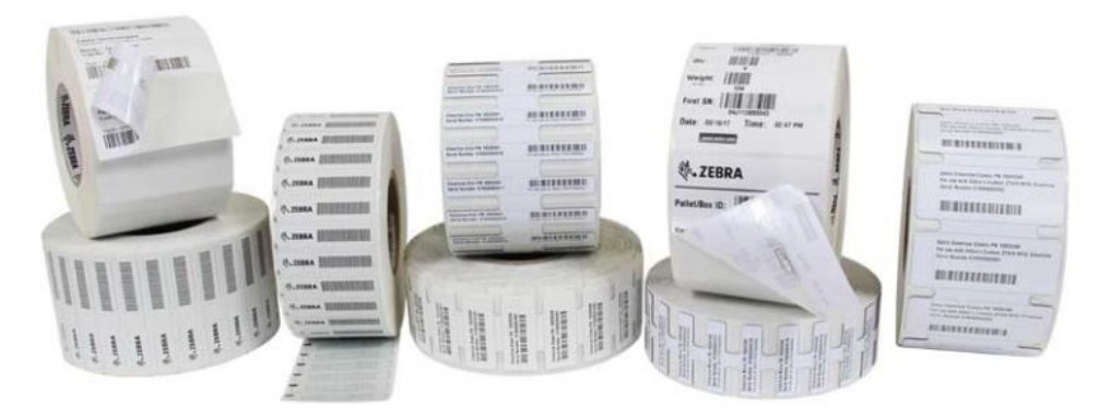 Zebra Silverline II - Polyester - Silverline Classic II weiß - 100 x 40 mm 250 Etikett(en) (1 Rolle(n)
