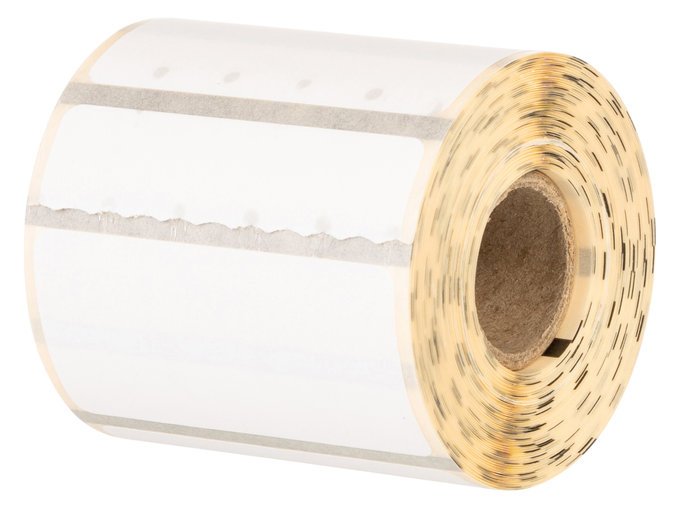 Zebra Z-Perform 1000D - Papier - permanenter Acrylklebstoff - unbeschichtet - 50.8 x 25.4 mm (20 Rolle(n)