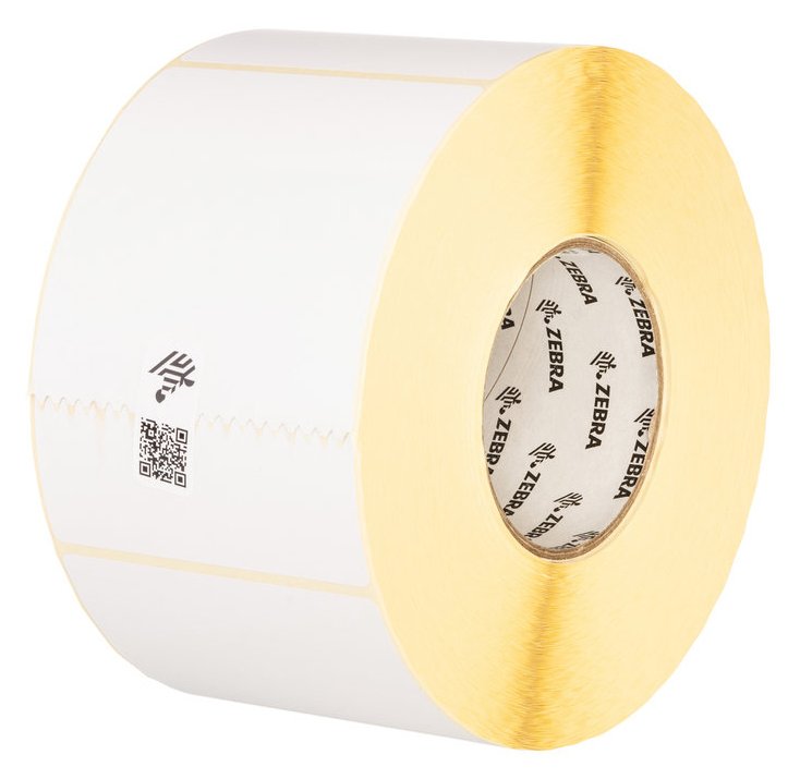 Zebra Z-Select 2000T - Matt - permanenter Acrylklebstoff - beschichtet - perforiert - 6,3 mil - weiß - 51 x 25 mm