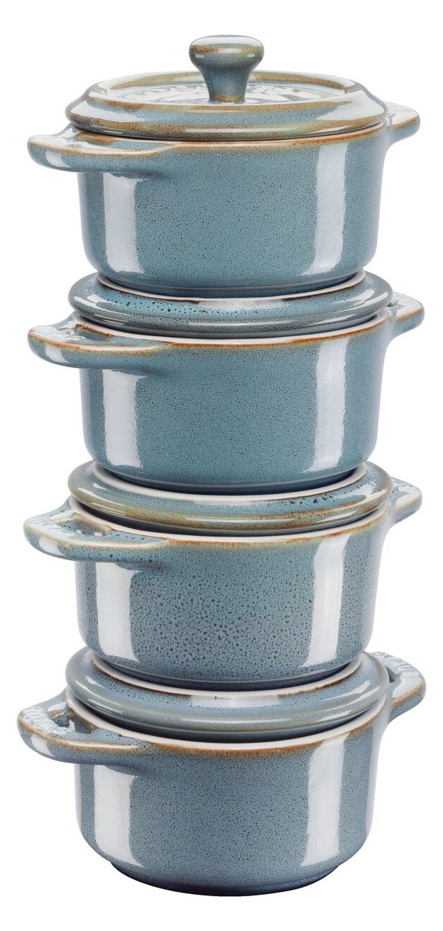 Zwilling STAUB CERAMIQUE - Auflaufform - Rund - Keramik - 1 Person(en) - Türkis - Emaille