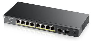 ZyXEL GS1100-10HP - Switch - unmanaged - 8 x 10/100/1000 (PoE+) von LumaTech