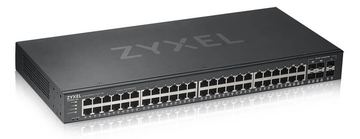 ZyXEL GS1920-48v2 - Switch - Smart - 48 x 10/100/1000 + 4 x Kombi-Gigabit-SFP + 2 x Gigabit SFP von LumaTech