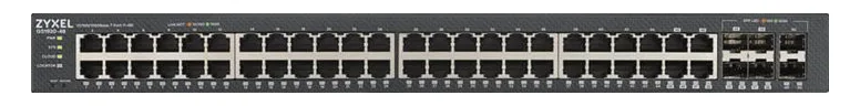 ZyXEL GS1920-48v2 - Switch - Smart - 48 x 10/100/1000 + 4 x Kombi-Gigabit-SFP + 2 x Gigabit SFP, Ansicht 2