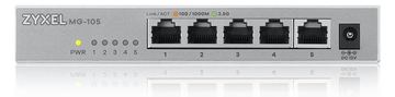 ZyXEL XMG-105 5 Ports 2.5G+ 1 SFP+ MultiGig unmanaged Desktop Switch - Switch - 5-Port von LumaTech