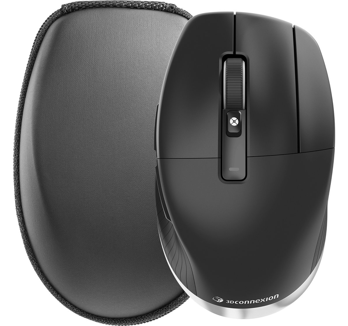 3Dconnexion CadMouse Pro Wireless - Maus - ergonomisch - 7 Tasten - kabellos - Bluetooth, 2.4 GHz - kabelloser Empfänger