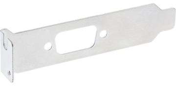 InLine Slotblech - mit 9-pol Sub D Aussparung - Low Profile von LumaTech
