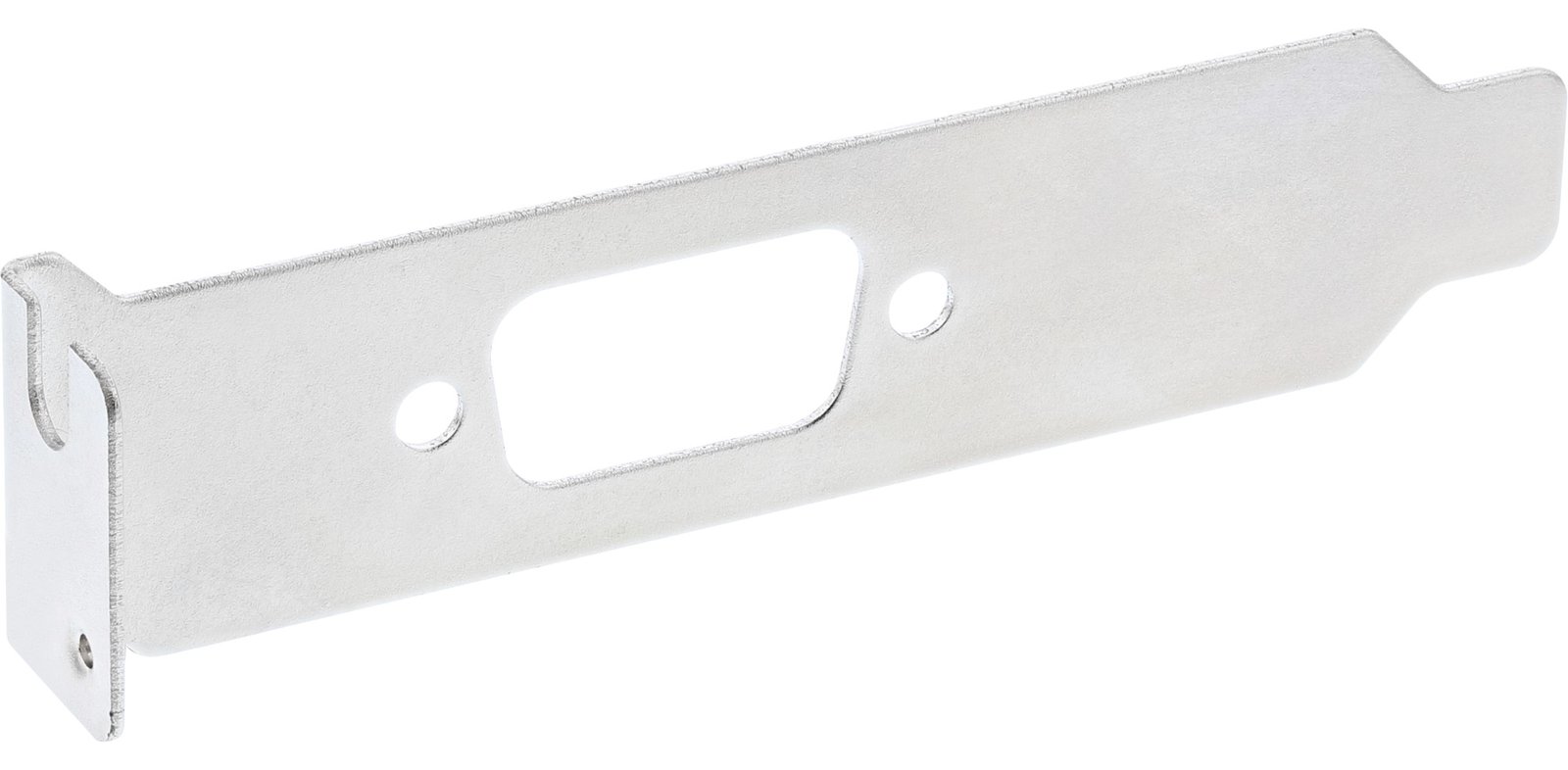 InLine Slotblech - mit 9-pol Sub D Aussparung - Low Profile von LumaTech