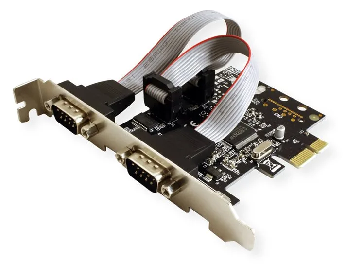 VALUE Serieller Adapter - PCIe - RS-232 x 2, Ansicht 3