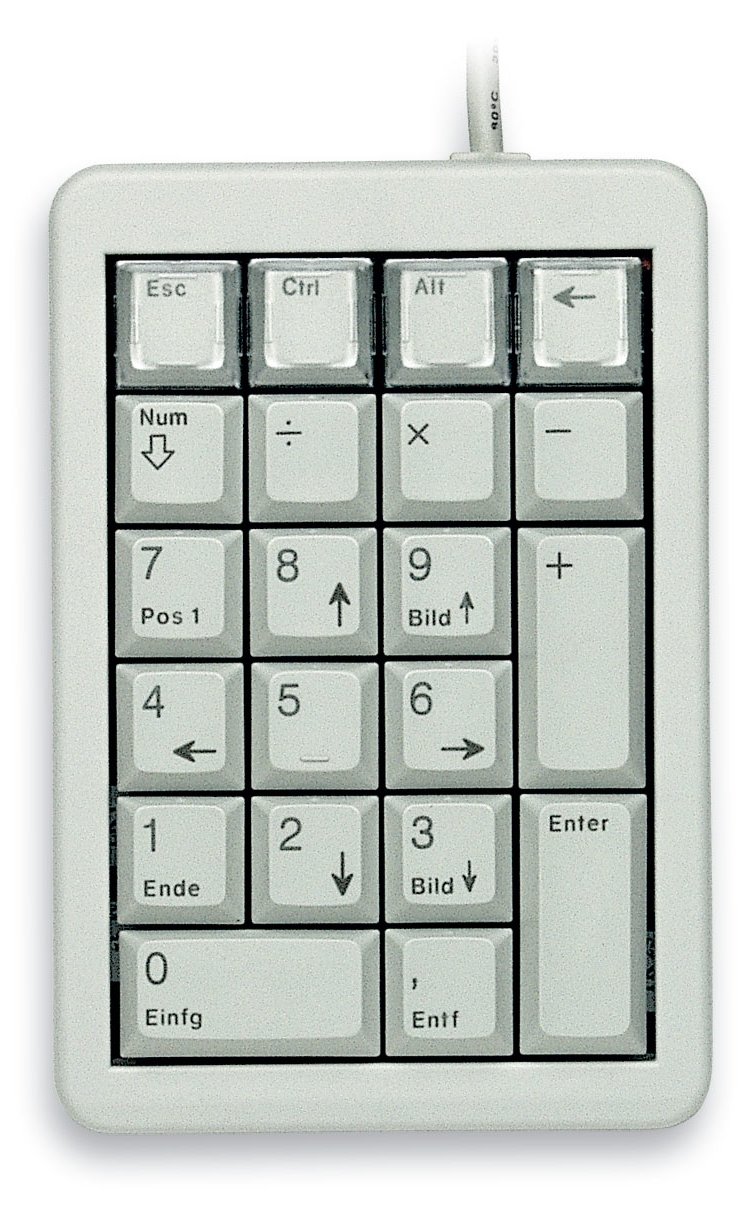 Cherry Keypad G84-4700 - Tastenfeld - USB - TL: Deutsch, QWERTZ