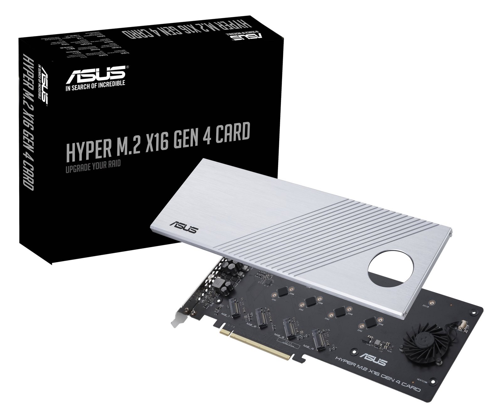 ASUS HYPER M.2 X16 GEN 4 CARD - Schnittstellenadapter von LumaTech