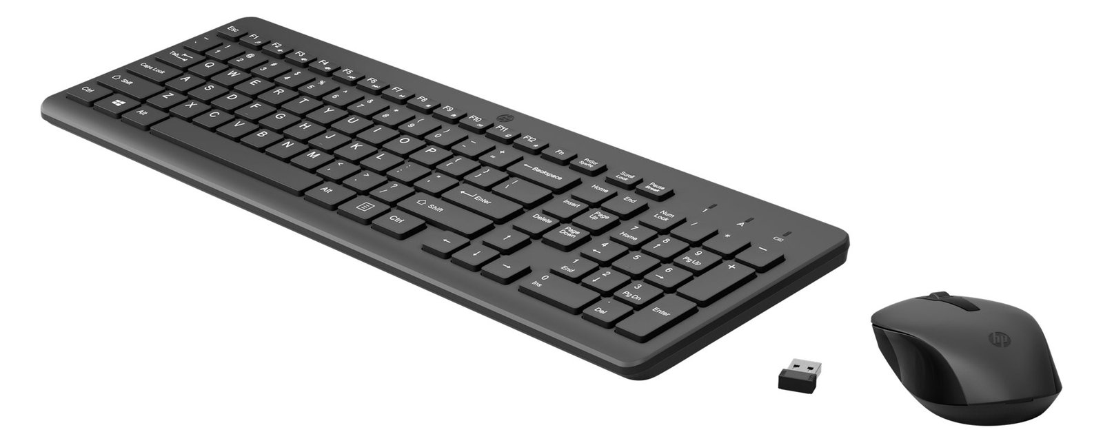 HP 330 - Tastatur-und-Maus-Set - kabellos - 2.4 GHz - TL: Italienisch, QWERTY