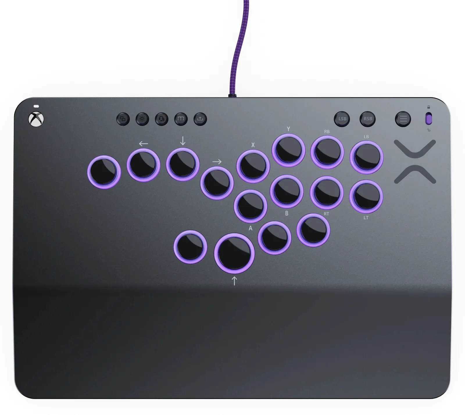 PDP Controller Pro KO Fight Stick Xbox, Ansicht 2