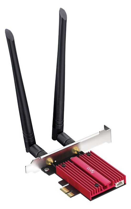 CUDY WE3000S - Eingebaut - Kabellos - PCI Express - WLAN / Bluetooth - 2400 Mbit/s von LumaTech