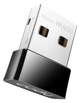 CUDY WU650 - Kabellos - USB - WLAN - Wi-Fi 5 (802.11ac) - 433 Mbit/s - Schwarz von LumaTech