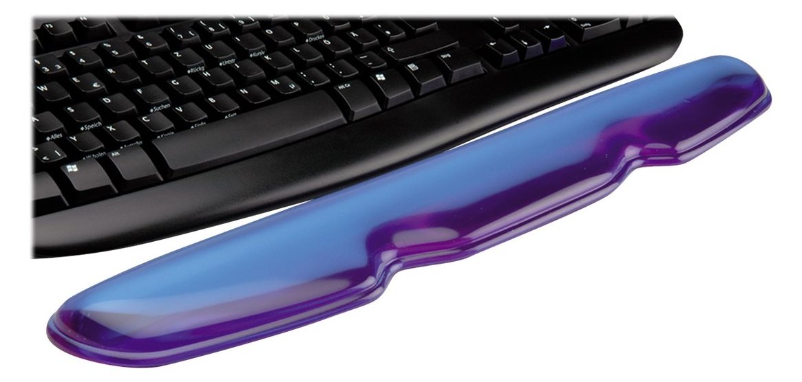 ROLINE Secomp - Tastatur-Handgelenkauflage - durchsichtig