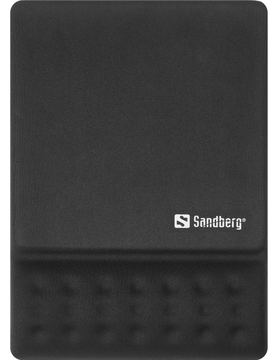 SANDBERG Mauspad mit Handgelenkpolsterkissen - 2,5 cm von LumaTech