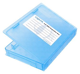 LogiLink 2.5 HDD Protection Box for 1 HDD - Festplattenlaufwerk-Schutzgehäuse von LumaTech