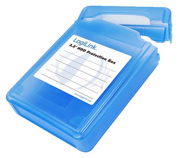 LogiLink 3.5 HDD Protection Box for 1 HDD - Festplattenlaufwerk-Schutzgehäuse von LumaTech