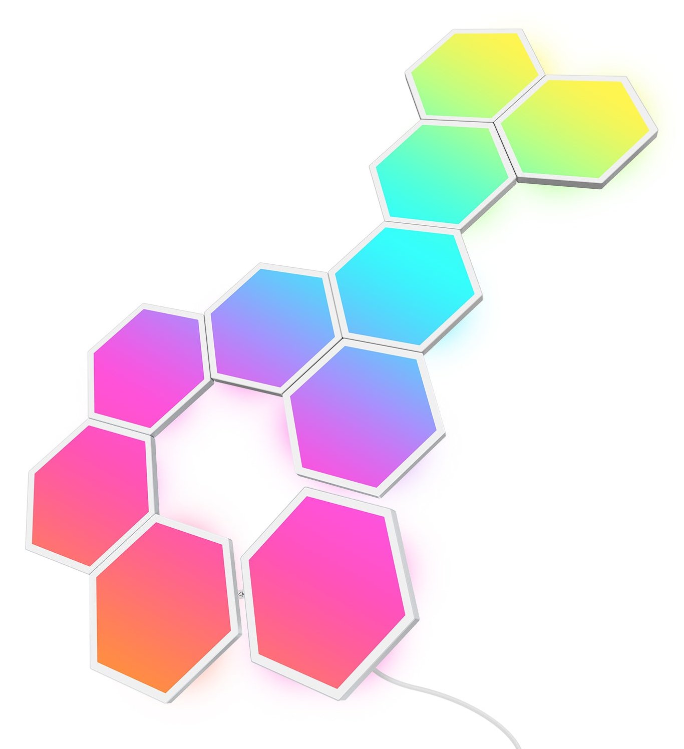 Govee Glide Hexa - Licht-Panel - LED - RGBIC (Packung mit 10)