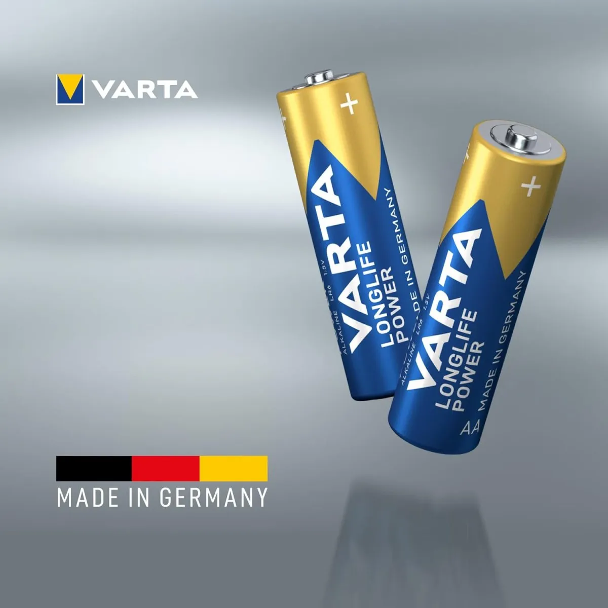 VARTA Batterien AA, 20er Pack (10+10), Longlife Power - Alkaline Mignon Batterien LR6 mit 1,5 V - Made in Germany - für energieintensive Geräte — Bild 3