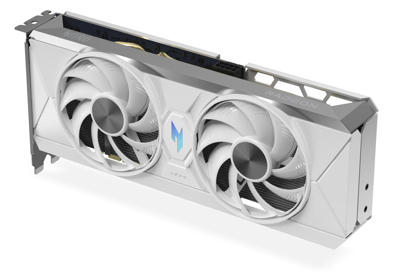 Acer Nitro AMD RX9060 XT OC 8GB WHITE (DP.Z4UWW.P02) - 8.192 MB, Ansicht 3