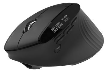 Acer Smart Fit - Maus - vertikal - ergonomisch - Laser - 10 Tasten - kabellos - 2.4 GHz, Bluetooth 5.0 von LumaTech