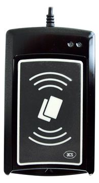 Acs Control System ACR1281S-C1 DualBoost II Smart-Card-Lesegerät USB RS-232 Schwarz (ACR1281S-C1ACSA) von LumaTech