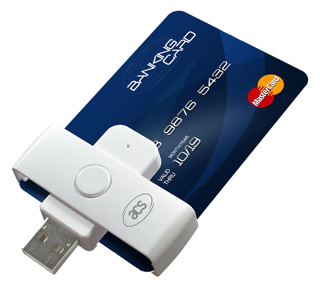 Acs Control System ACR39U-N1 - Indoor - Weiß - ISO 7816 Parts 1-3 - Class A - B - C 5 V - 3 - 1.8 - Card-Reader, Ansicht 4