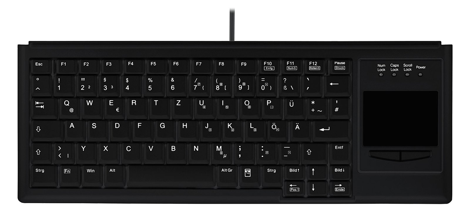 Active Key IndustrialKey AK-4400-G - Tastatur - TL: Deutsch, QWERTZ