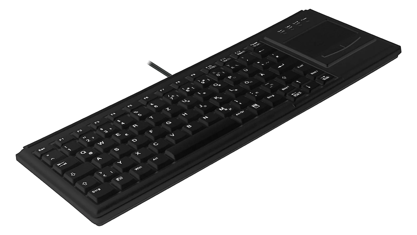 Active Key IndustrialKey AK-4400-G - Tastatur - TL: Deutsch, QWERTZ - Schwarz, Ansicht 3