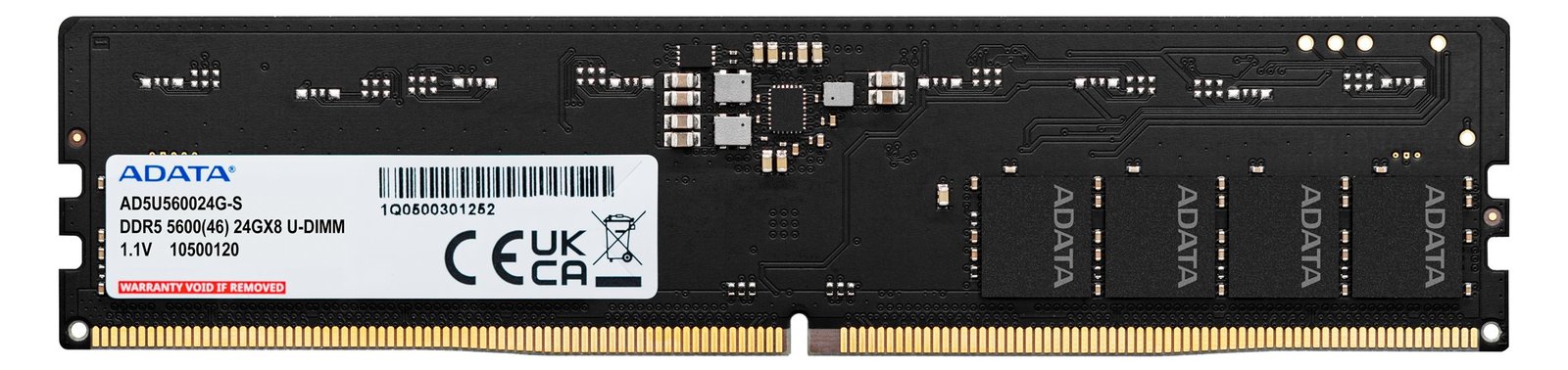 ADATA DDR5 - Modul - 16 GB - DIMM 288-PIN - 5600 MHz / PC5-44800