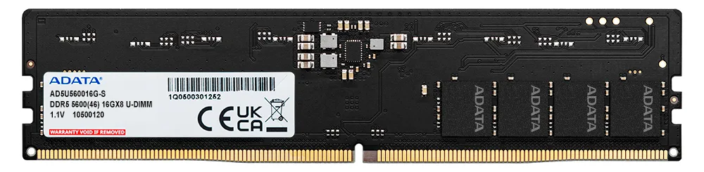 ADATA DDR5 - Modul - 16 GB - DIMM 288-PIN - 5600 MHz / PC5-44800, Ansicht 2