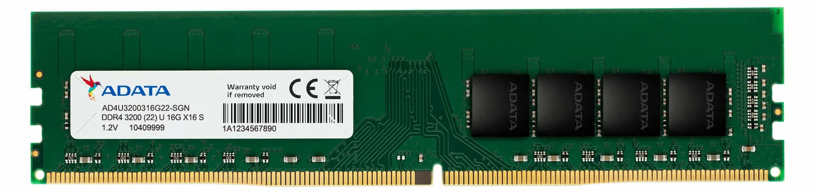 ADATA Premier Series - DDR4 - Modul - 16 GB - DIMM 288-PIN, Ansicht 2