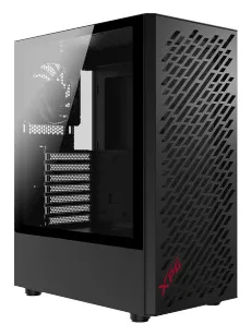 ADATA XPG VALOR AIR - Mid tower - ATX - Seitenteil mit Fenster (gehärtetes Glas) - schwarz, Ansicht 2