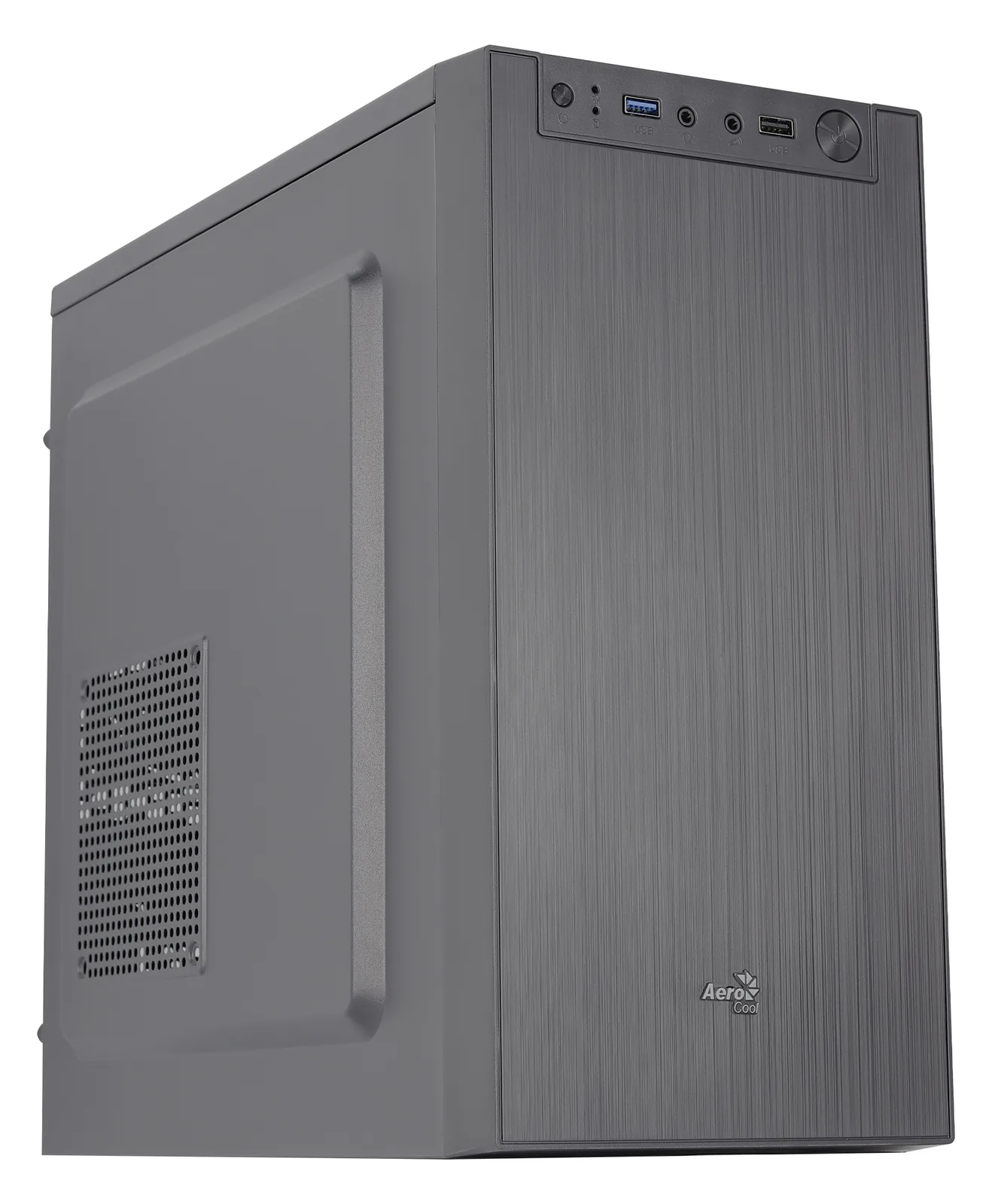 AEROCOOL ADVANCED TECHNOLOGIES AeroCool CS-108-S-BK-v1 - MT - micro ATX - keine Spannungsversorgung (ATX), Ansicht 2