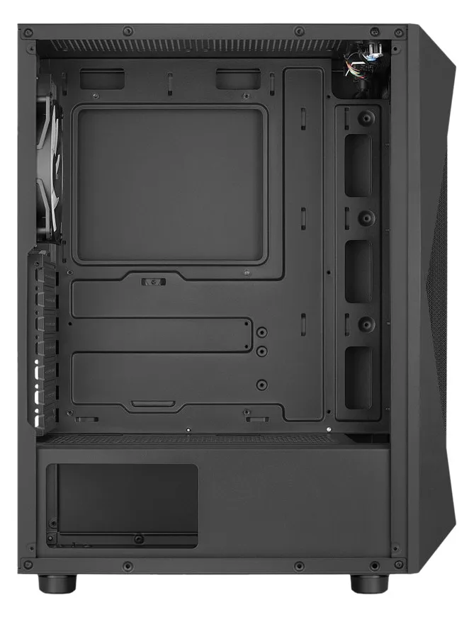 AEROCOOL ADVANCED TECHNOLOGIES AeroCool Falcon ARGB - Mid tower - ATX - Seitenteil mit Fenster (gehärtetes Glas), Ansicht 2