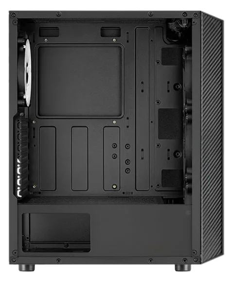 AEROCOOL ADVANCED TECHNOLOGIES AeroCool Hive FRGB - Mid tower - ATX - Seitenteil mit Fenster (gehärtetes Glas), Ansicht 2