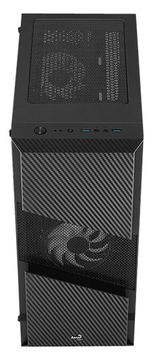 AEROCOOL ADVANCED TECHNOLOGIES AeroCool Menace Saturn RGB - Tempered Glass Edition - Tower - ATX -Seitenteil mit Fenster von LumaTech