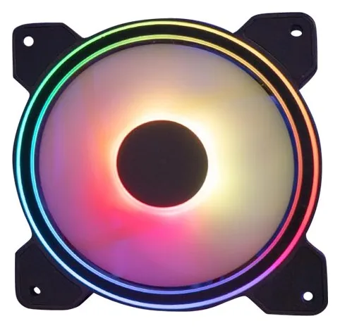 AEROCOOL ADVANCED TECHNOLOGIES AeroCool Menace Saturn RGB - Tempered Glass Edition - Tower - ATX -Seitenteil mit Fenster, Ansicht 2