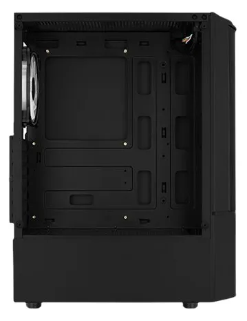 AEROCOOL ADVANCED TECHNOLOGIES AeroCool Quantum Mesh - MDT - ATX - Seitenteil mit Fenster (gehärtetes Glas), Ansicht 2